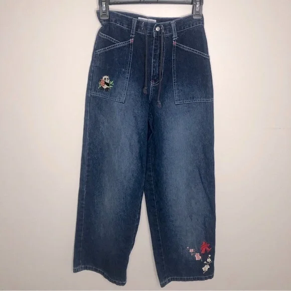 JNCO Bottoms Limited Too Jnco Inspired Baggy Wide Leg Jeans